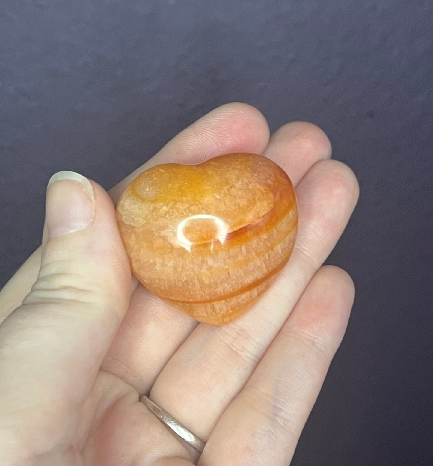 Mini Carnelian Heart