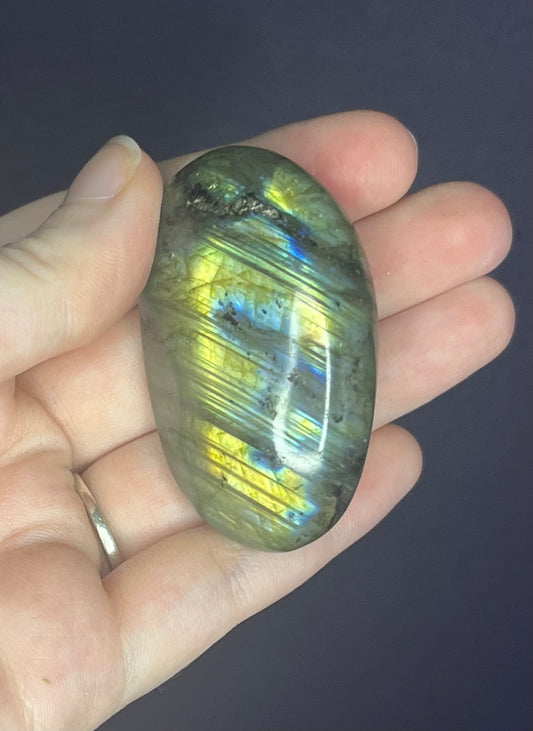 Labradorite Palm Stone